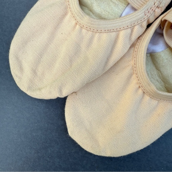So Danca Girls Light Pink Canvas Ballet Shoes Size 18cm / 10S - Picture 7 of 13